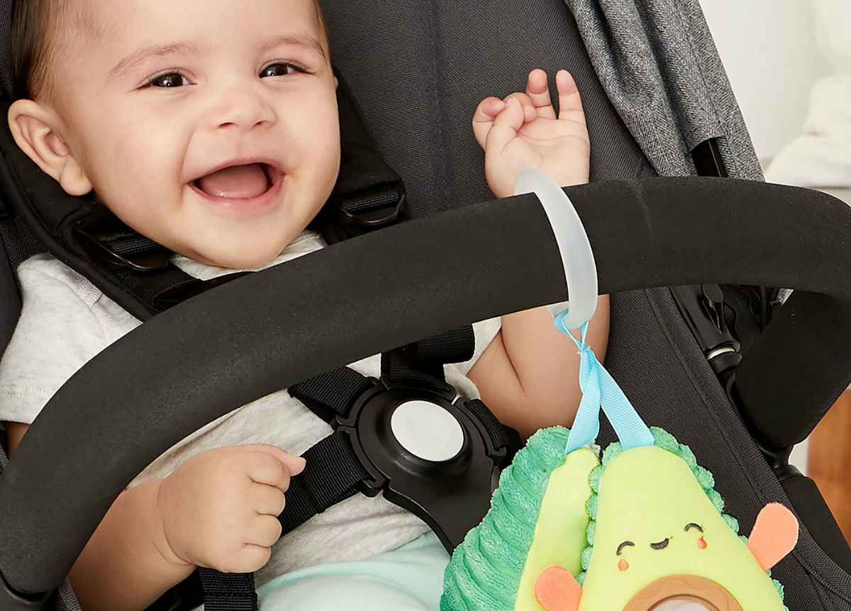 Stylish Kids Baby Pushchairs Spiral Baby Pram Bar Car Seat Ear Development Toys 