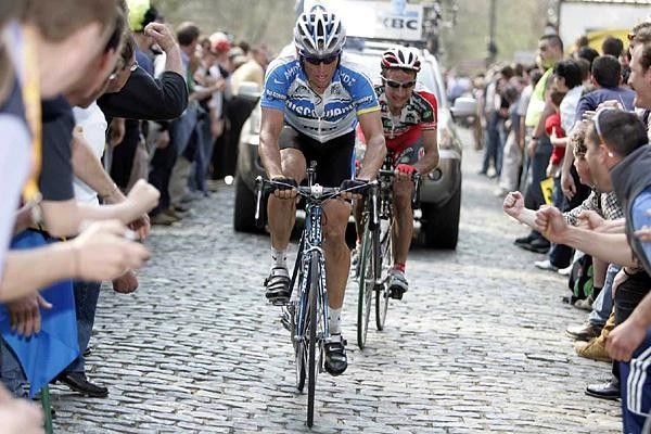 Lance Armstrong (Discovery Channel) on the Bosberg, work done