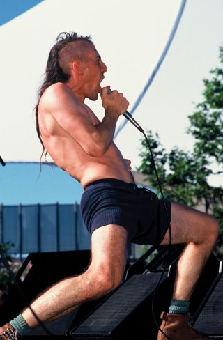 Maynard James Keenan with Tool at Lollapalooza at Shoreline Amphitheatre, June 23, 1993