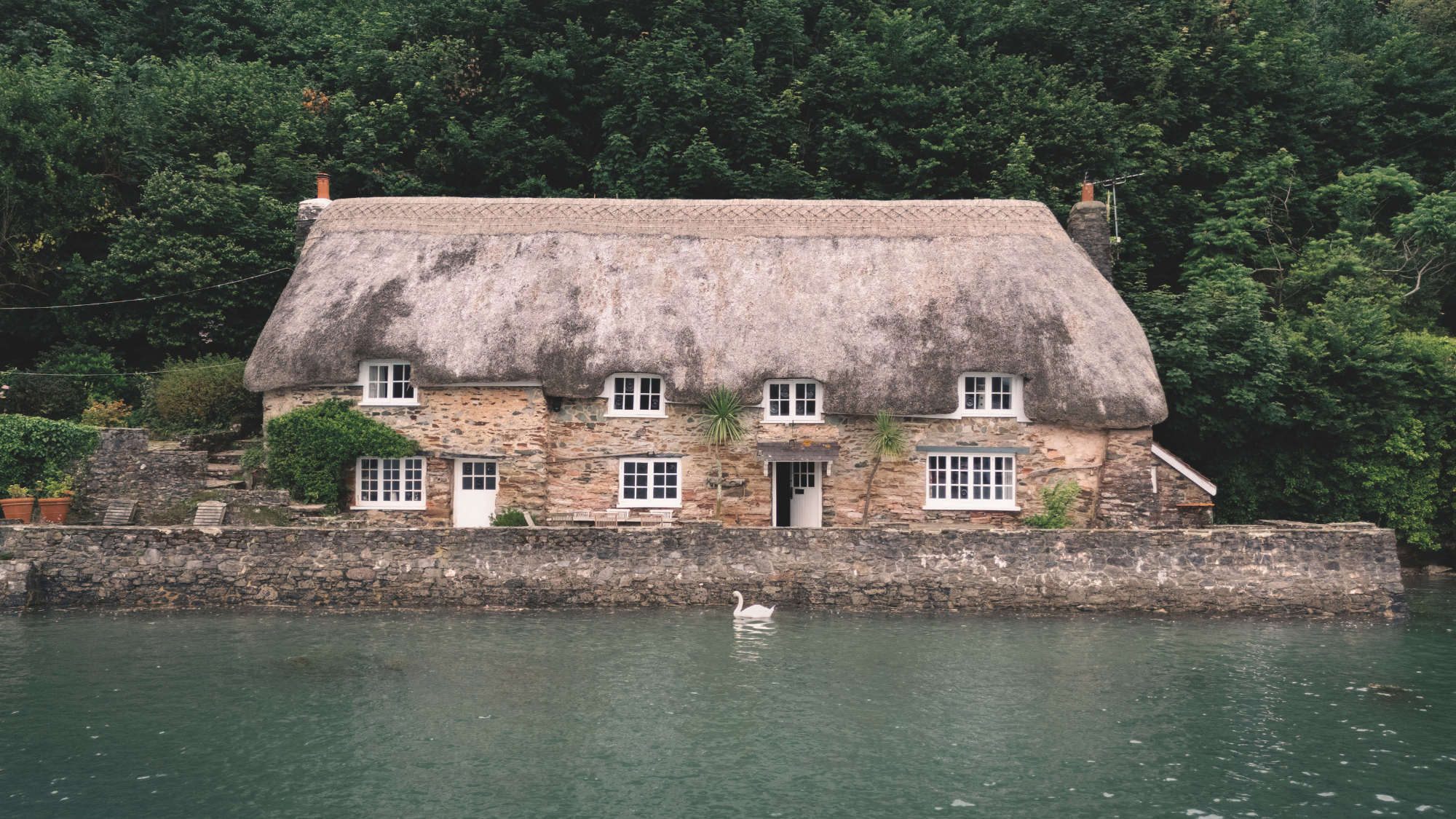 Devon, Smugglers Cottage, Dittisham