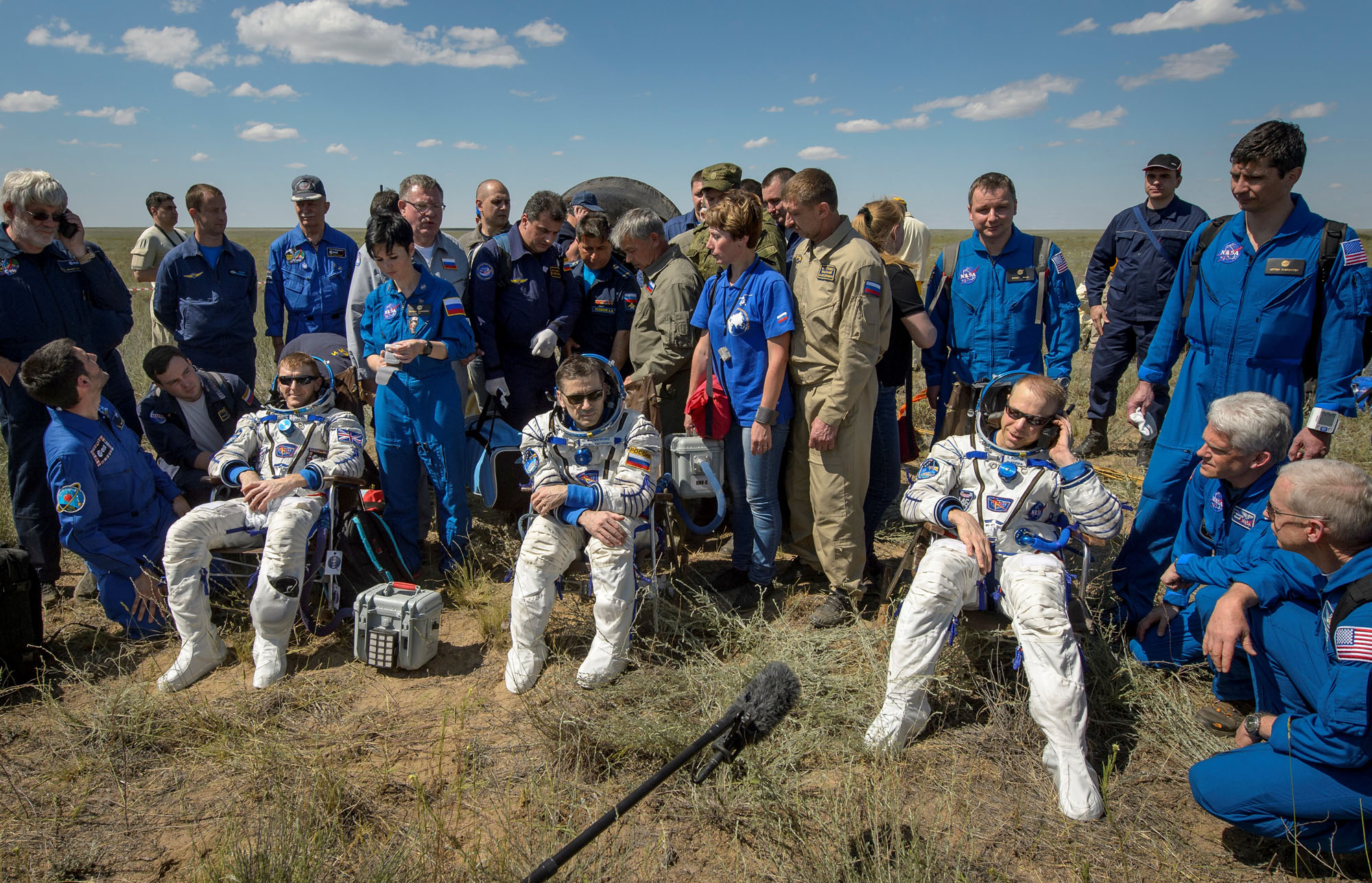 Space Station Crew Home for Father&#039;s Day