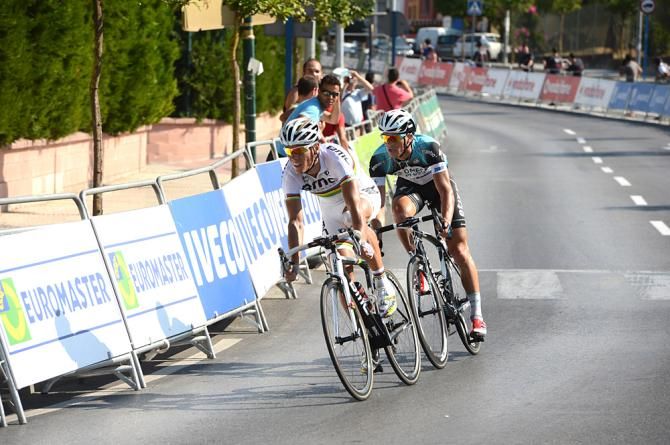 Stybar gets ready to make his move