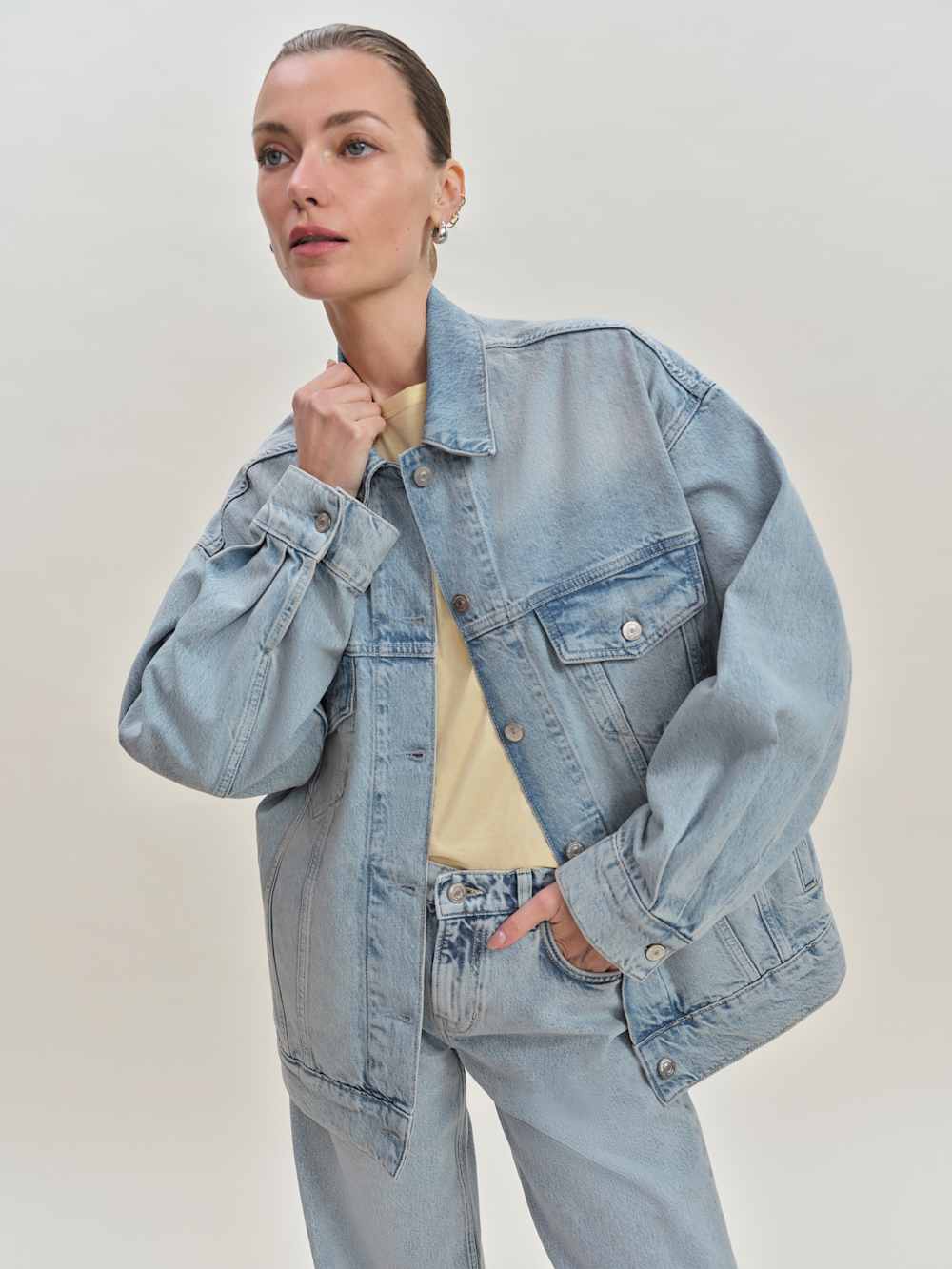 Brooks Oversized Denim Jacket