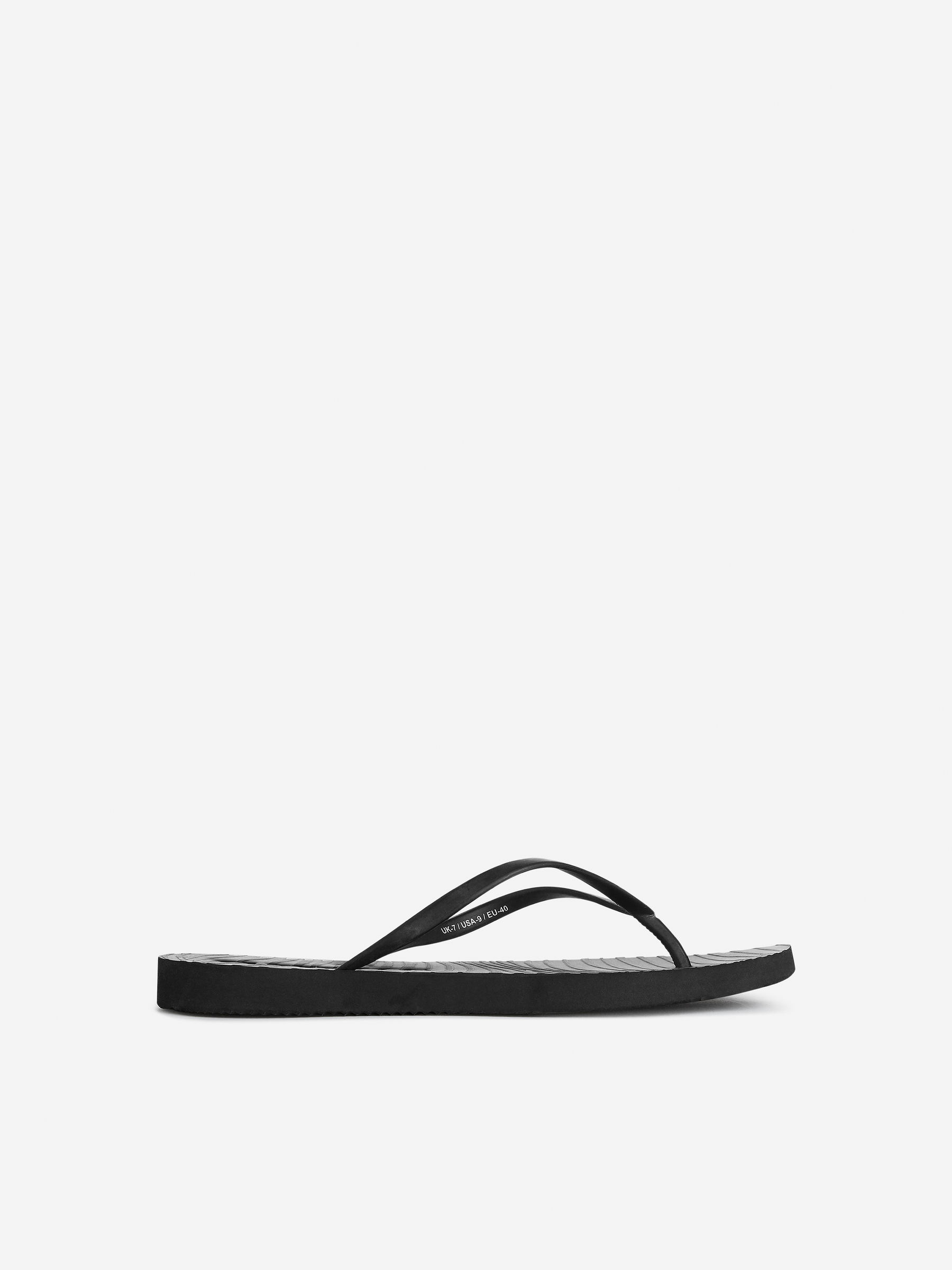 Sleepers Tapered Flip Flops – Black – Women – Arket Gb