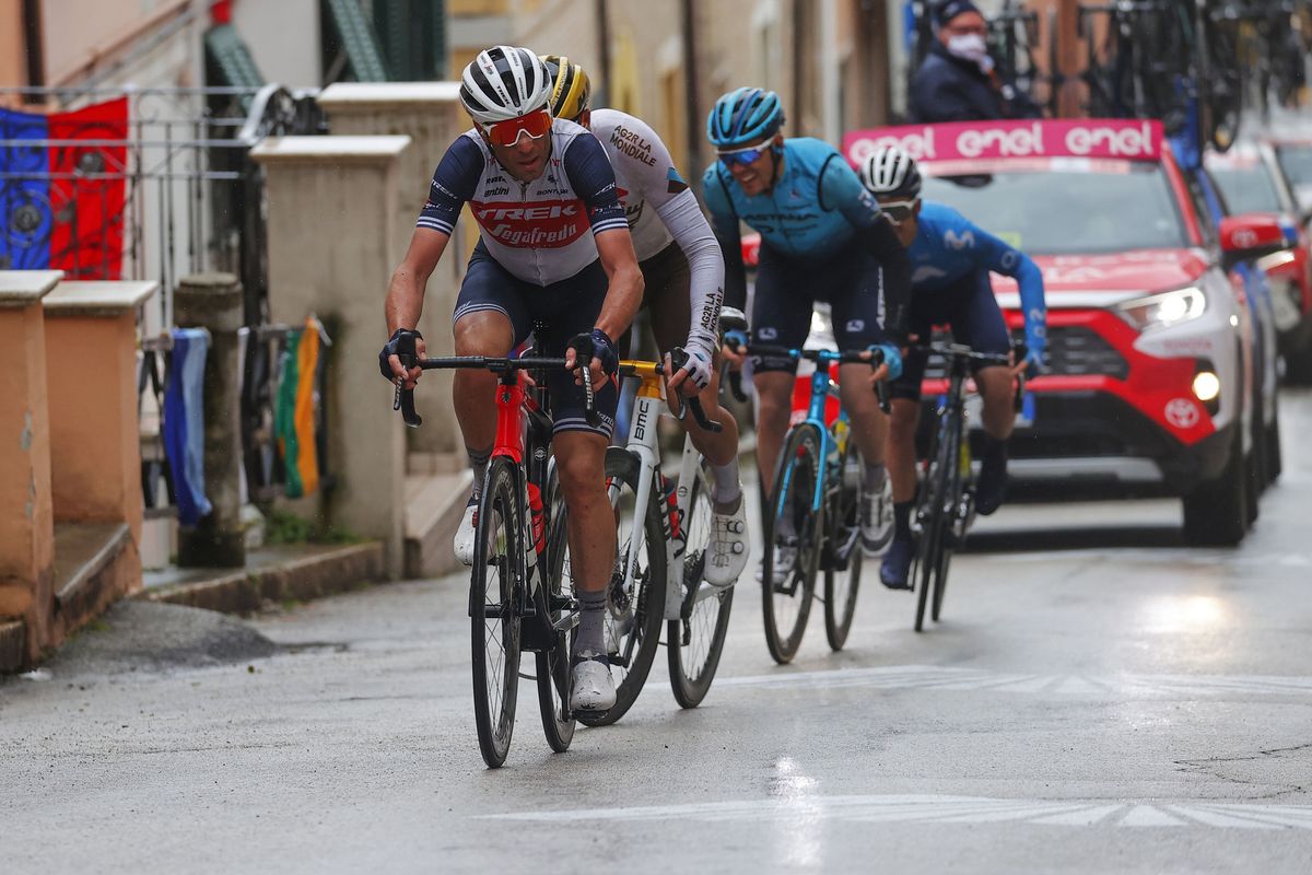 Tirreno Adriatico 2021 - 56th Edition - 5th stage Castellalto - Castelfidardo 205 km - 14/03/2021 - Vincenzo Nibali (ITA - Trek - Segafredo) - photo Luca Bettini/BettiniPhoto&Acirc;&copy;2021