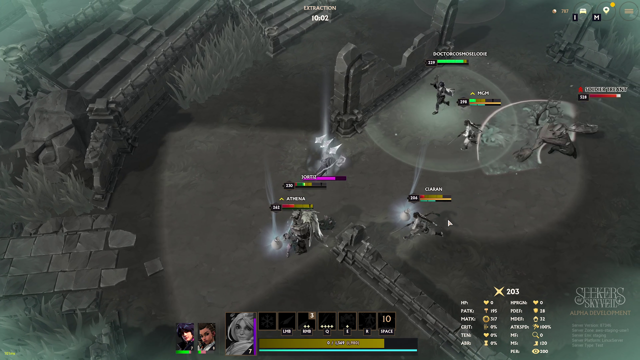 Seekesr of Skyveil gameplay screenshots