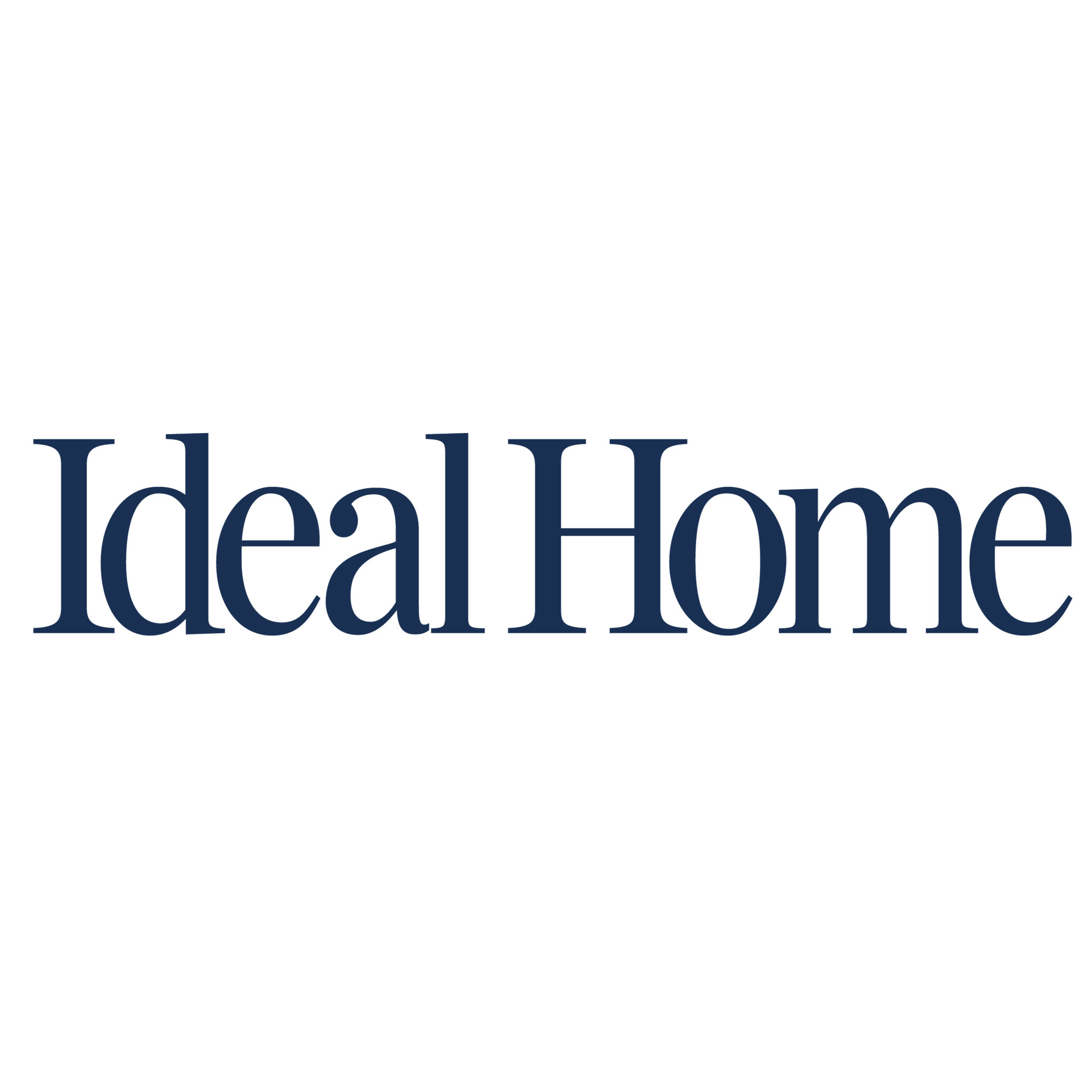 Ideal Home logo on white background