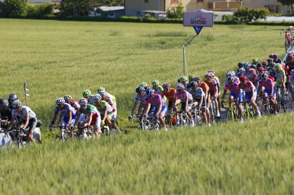 The bunch head towards Castelfidardo