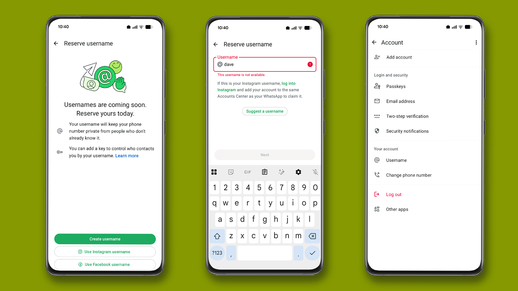 WhatsApp username reservations are live — here's how to claim yours