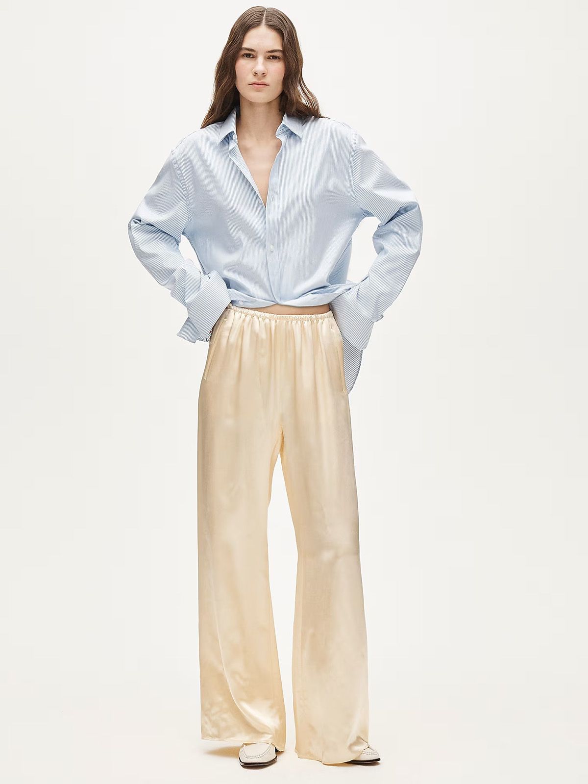 Cosmo Pant in Luster Charmeuse