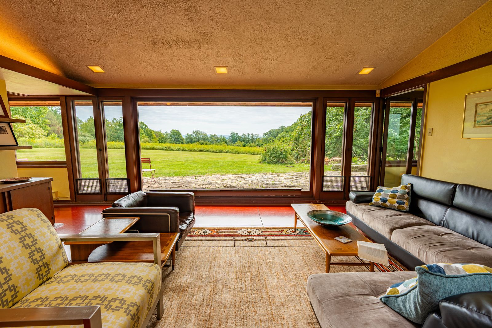 You can spend the night in Frank Lloyd Wright houses at this rural ...