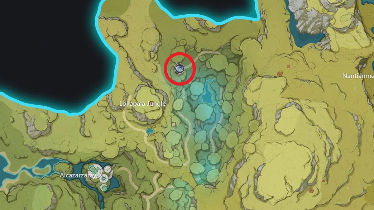 End of the Line fishing spot