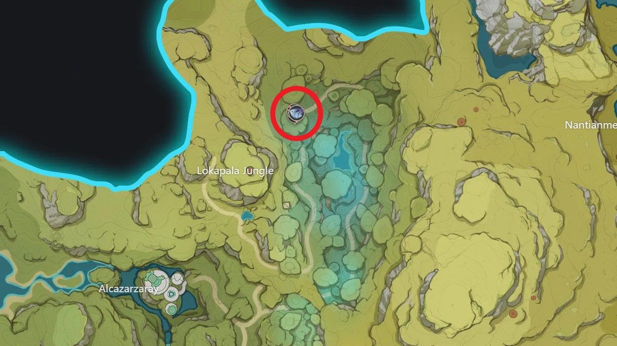 End of the Line fishing spot
