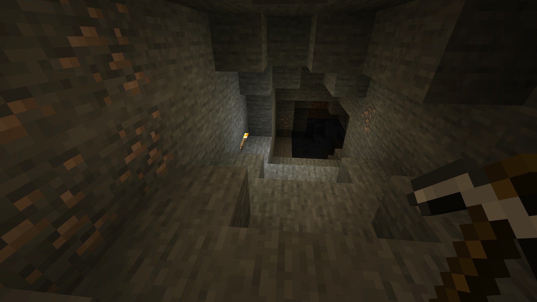 Iron ore in a cave