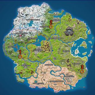Fortnite Stormtrooper Checkpoints map