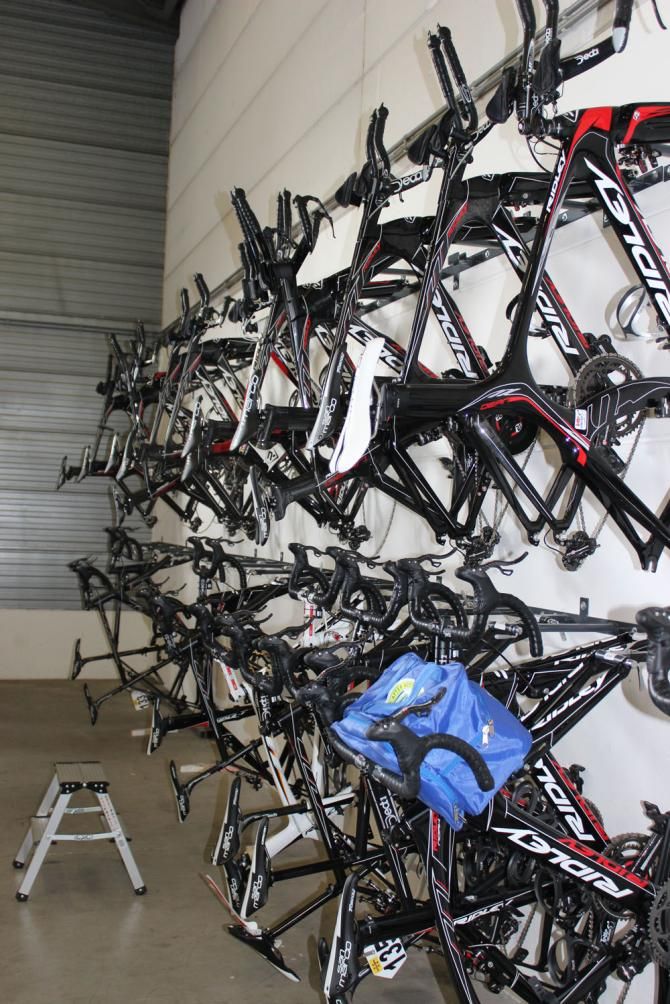 Riders' unused bikes