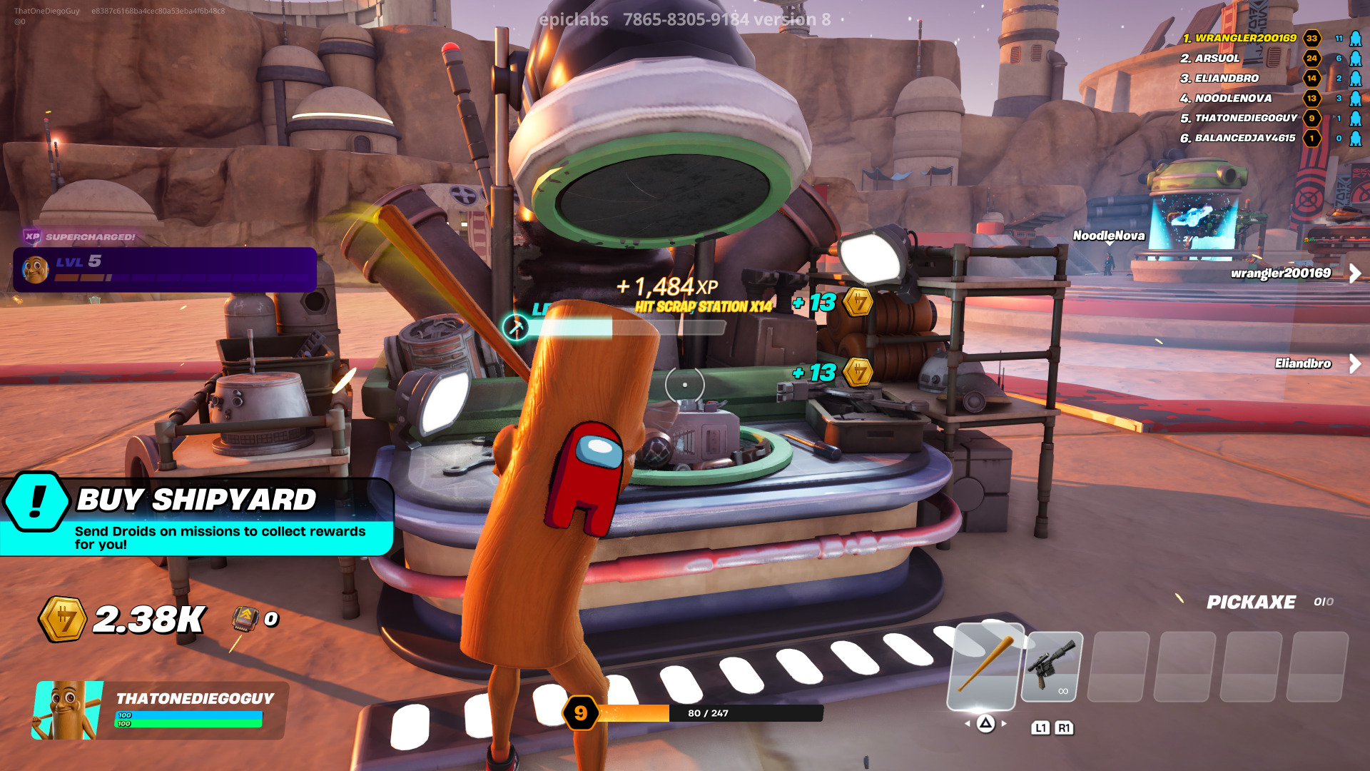 Fortnite Droid Tycoon