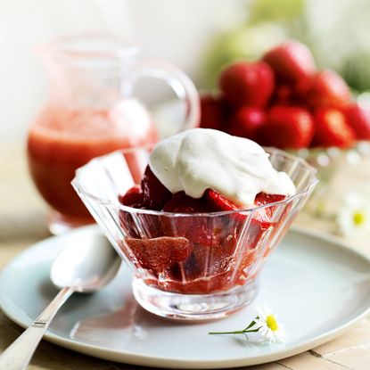 Strawberries Romanoff recipe-strawberry recipes-recipe ideas-new recipes-woman and home