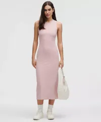 Lululemon All Aligned Ribbed Midi Dress