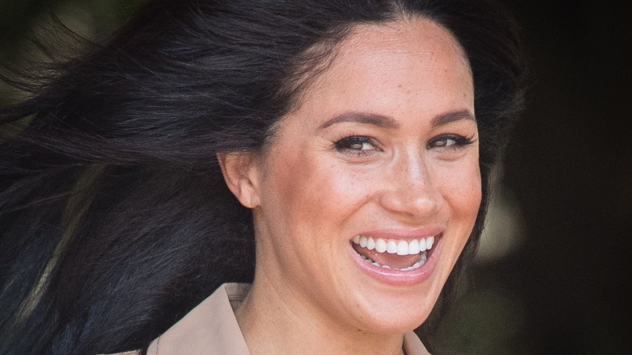 Meghan Markle smiling