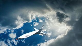 An artist's impression of Dawn Aerospace's Mk-II Aurora space plane.