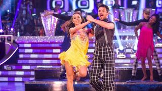 Peter Andre and Janette Manrara on Strictly Come Dancing