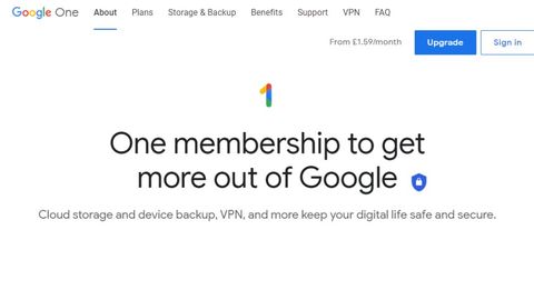 Google Drive website screenshot