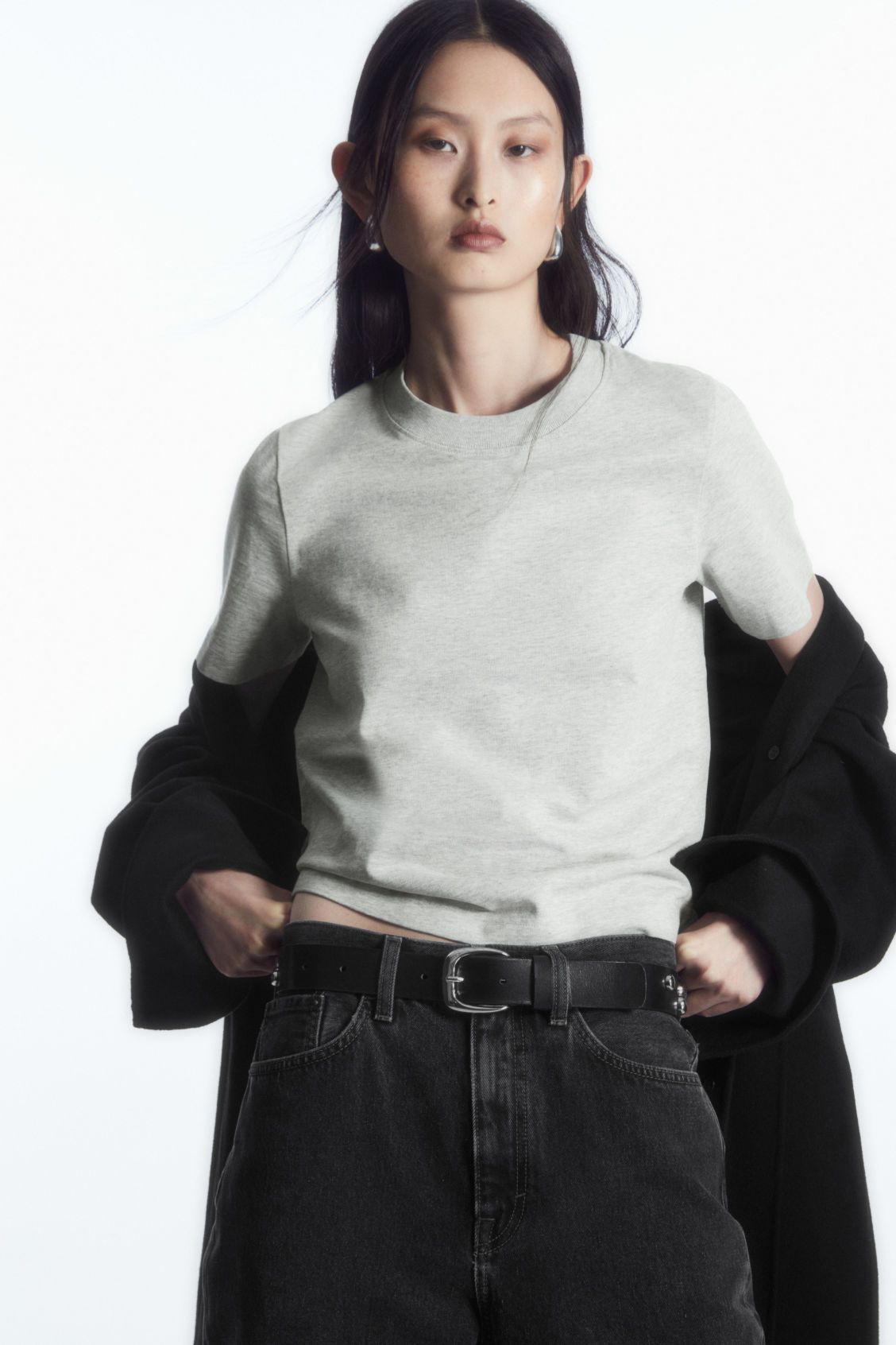 COS Clean Cut T-Shirt Grey