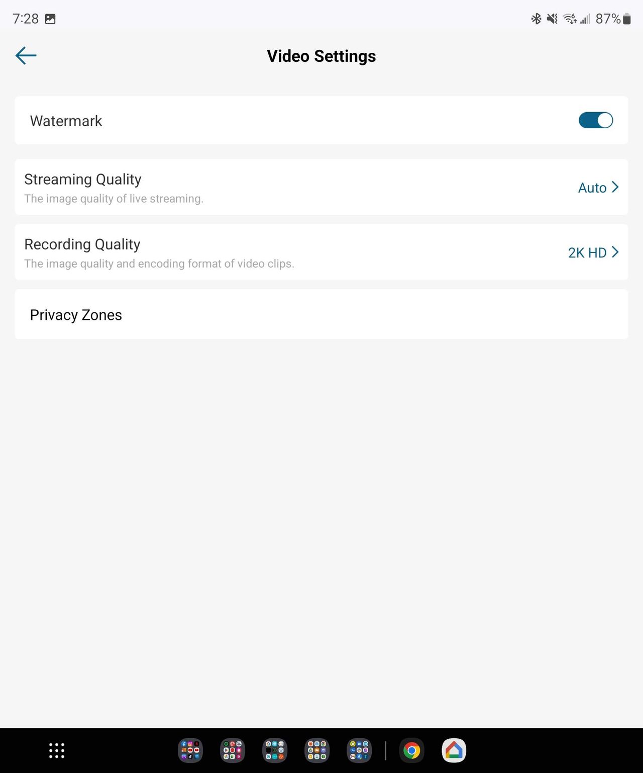 eufy Security app screenshots of SoloCam S40