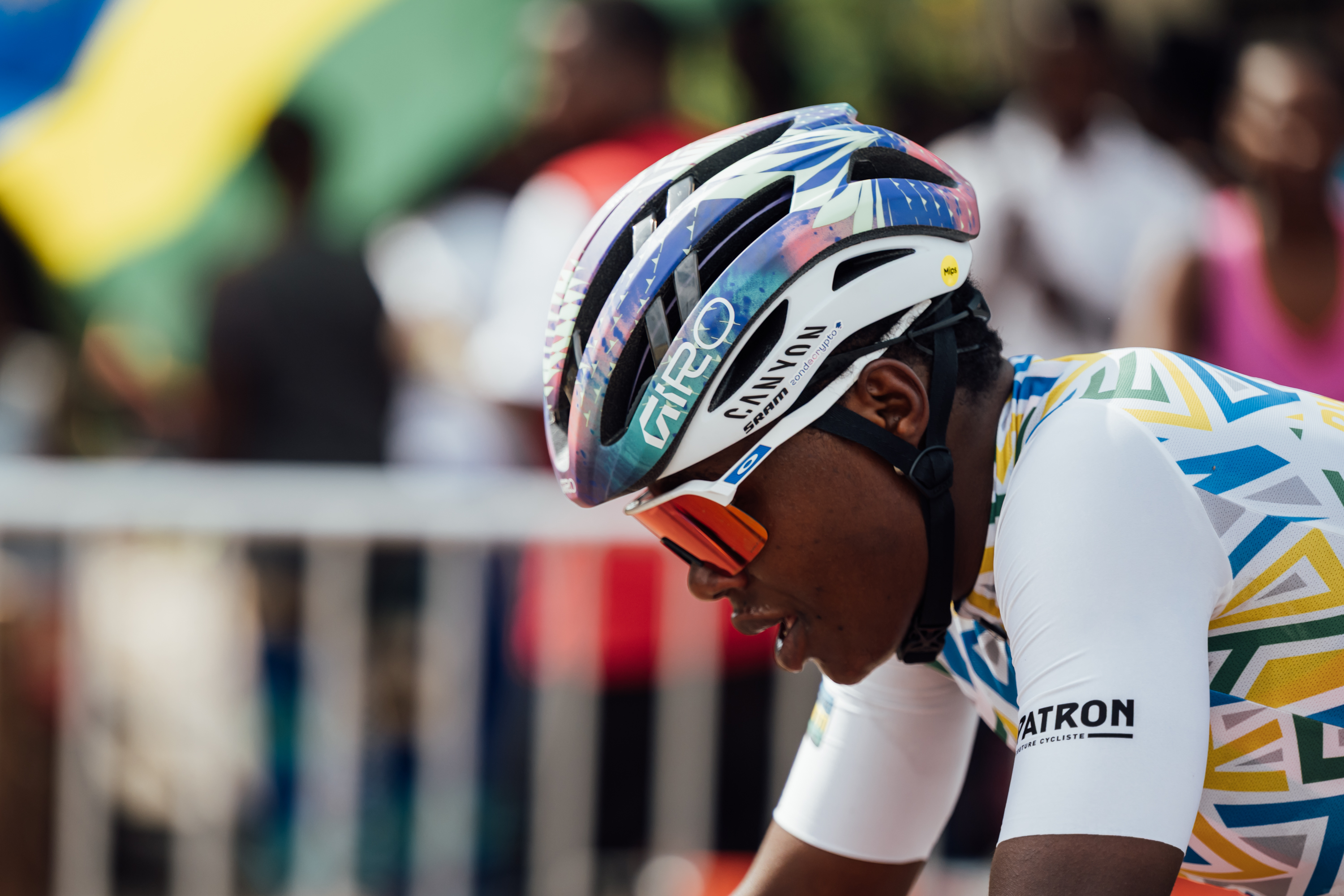 Diane Ingabire en el Campeonato Mundial de Road de UCI