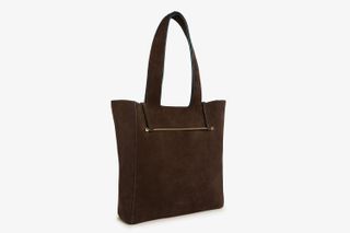 Melody Tote - Chocolate Suede