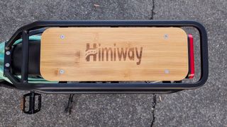 Himiway Zebra wooden cargo platform