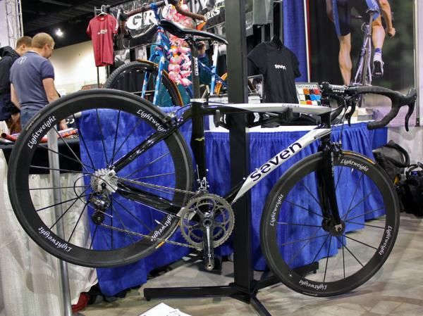 Seven Cycles is best known for its titanium creations but is also becoming better known for its custom carbon machines, too.