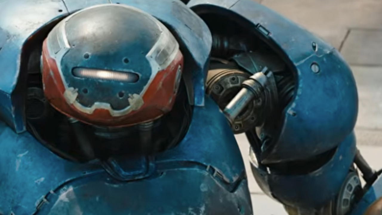 A close up of Roboto in Masters of the Universe