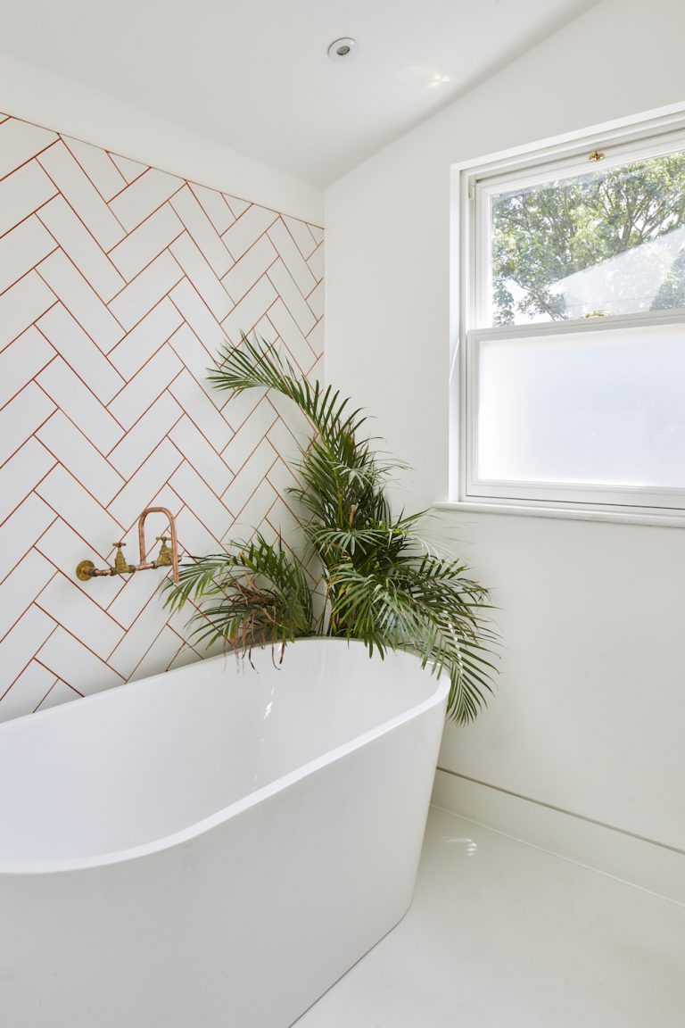 bathroom metro tile ideas