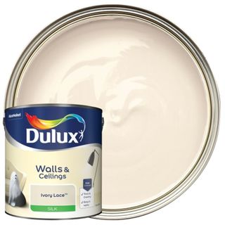 Dulux Ivory Lace Silk Emulsion Paint