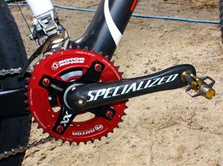 Specialized's S-Works MTB cranks are among the lightest available.