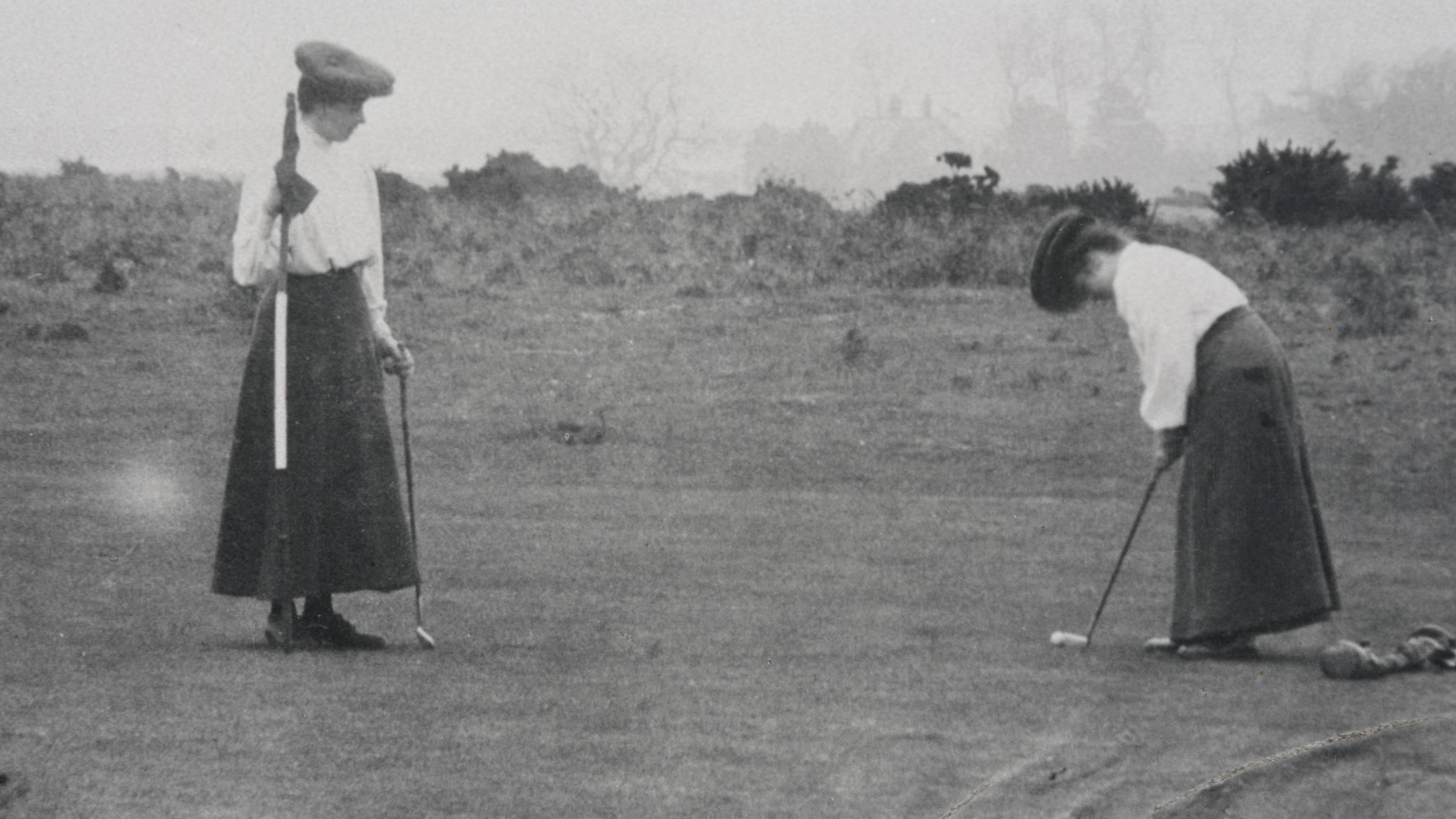 Mabel Potterton and Dorothy Calkin