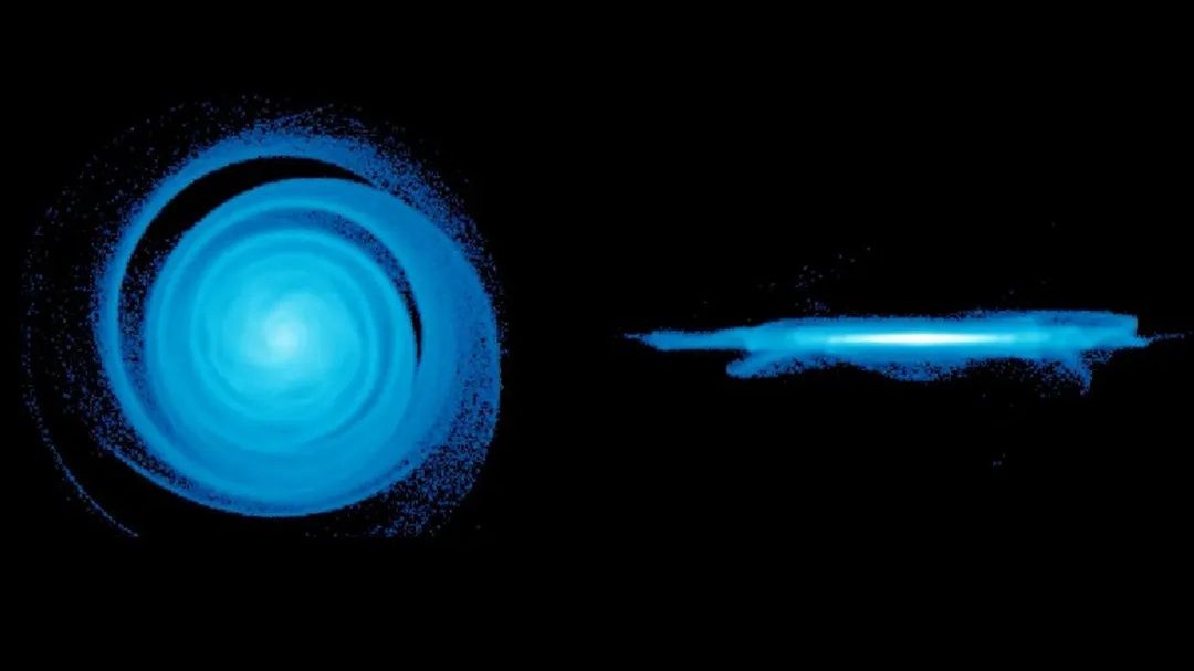 Bilinen en eski sarmal gökadadaki dalgalanmalar Samanyolu'nun kökenine ışık tutabilir