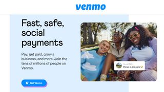 Website screenshot for Venmo