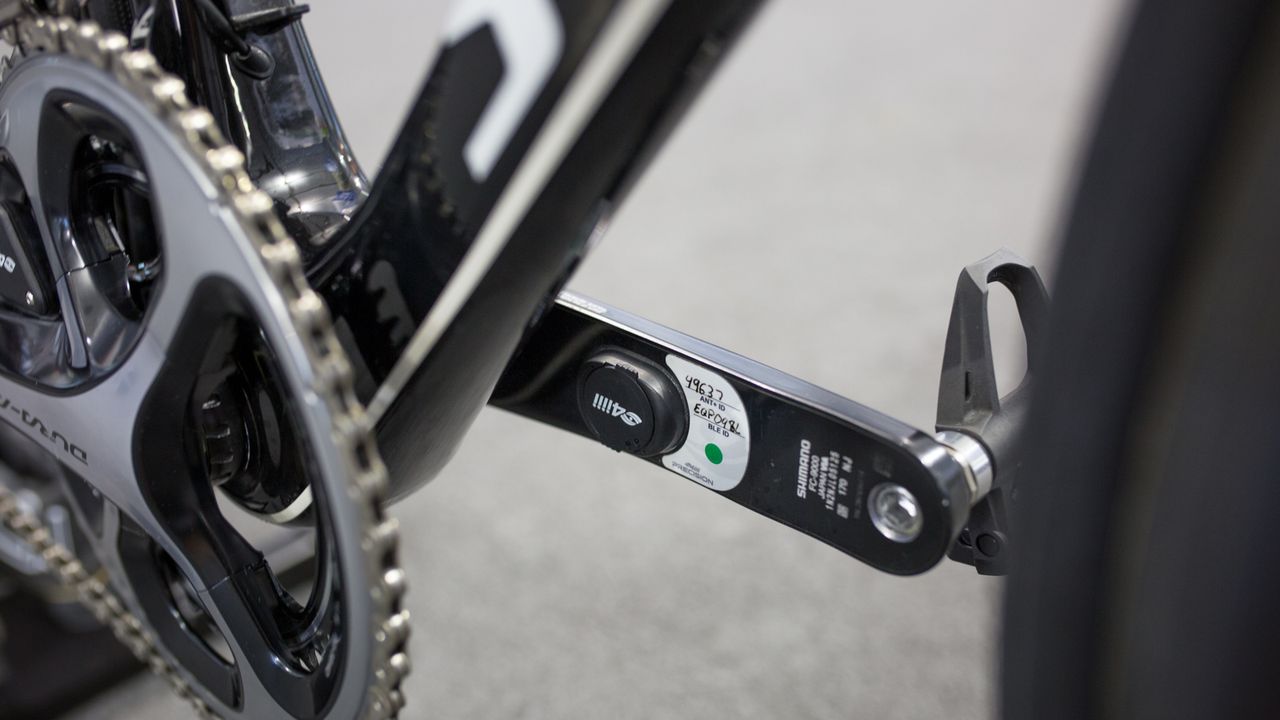 The 4iiii powermeter is dual-sided