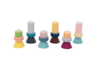 Stack candles, from £15 each, Yod and Co
