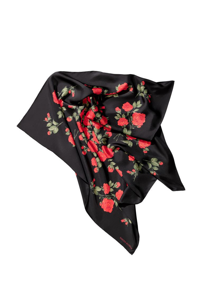 Printed Silk Scarf