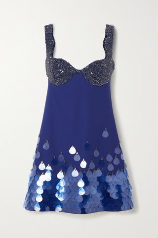 Clio Peppiatt Aqua dress