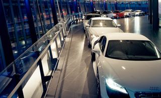 Display models of cars