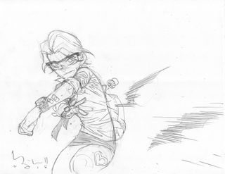 Dark Knight: Carrie Kelley project concept art