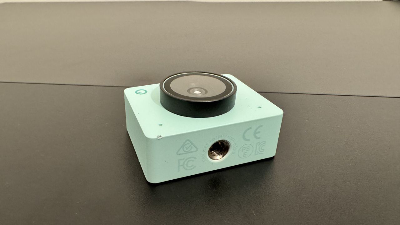 The Aurora Green Obsbot Meet 2 4K webcam