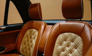 A image of leather seat