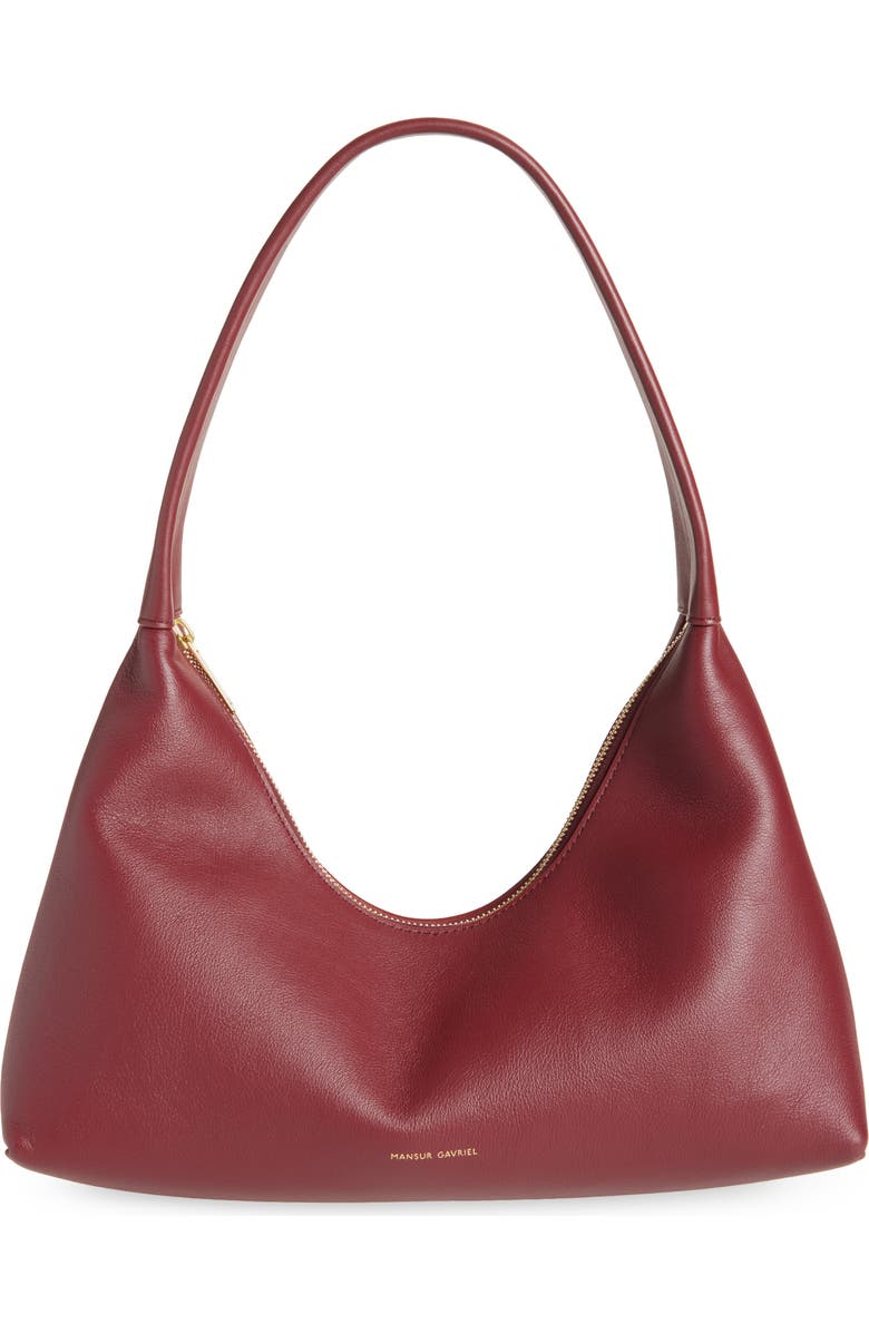 Candy Baguette Leather Shoulder Bag