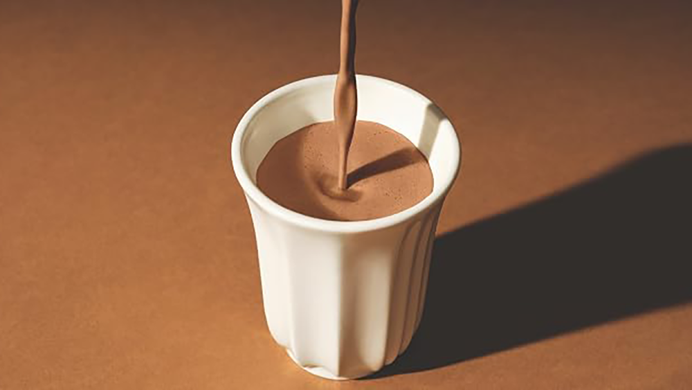 Hot chocolate in Velvetiser